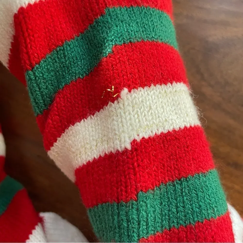 Women’s Fleece Lined Fuzzy Christmas Gripper Socks NWOT